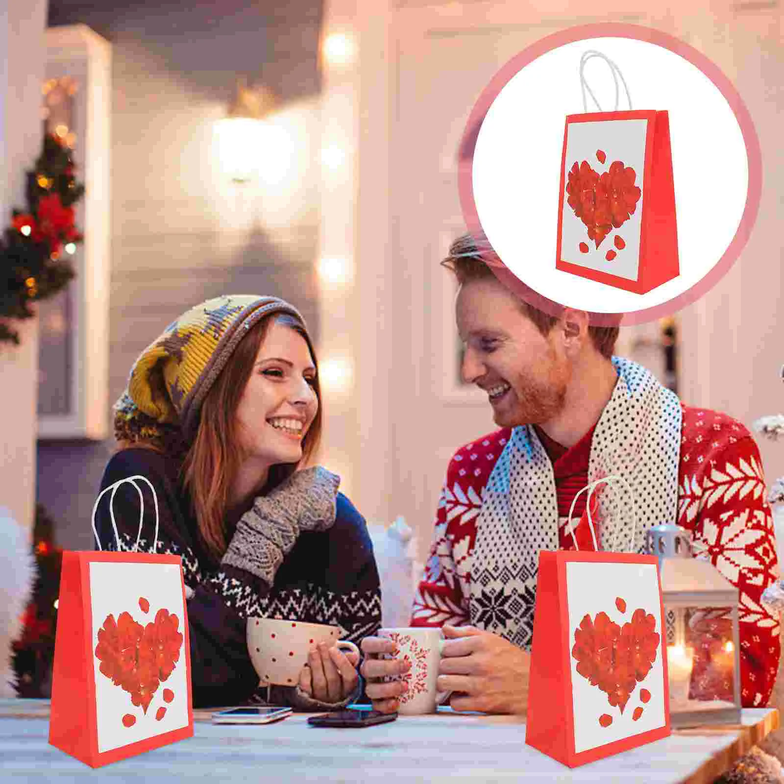 

12pcs Present Bag Premium Durable High Grade Sturdy Prime Present Bag Gift Handbag Gift Pouch for Home