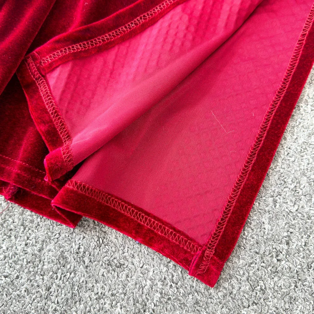 Женское винтажное платье-карандаш с длинными рукавами и круглым вырезом