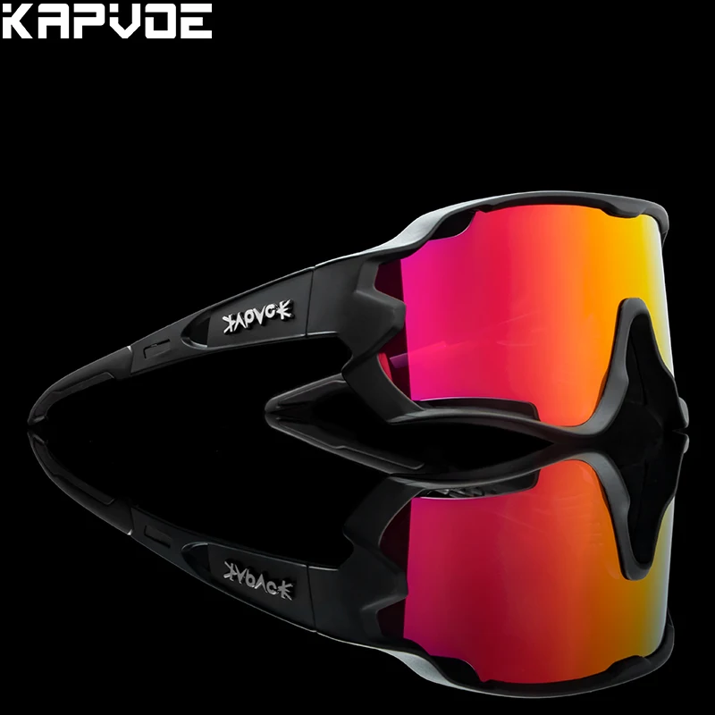 

Kapvoe Cycling Glasses MTB Cycling Eyewear Road Bike Sunglasses Men UV400 Mountain Women Sports Bicycle Goggles Free shipping