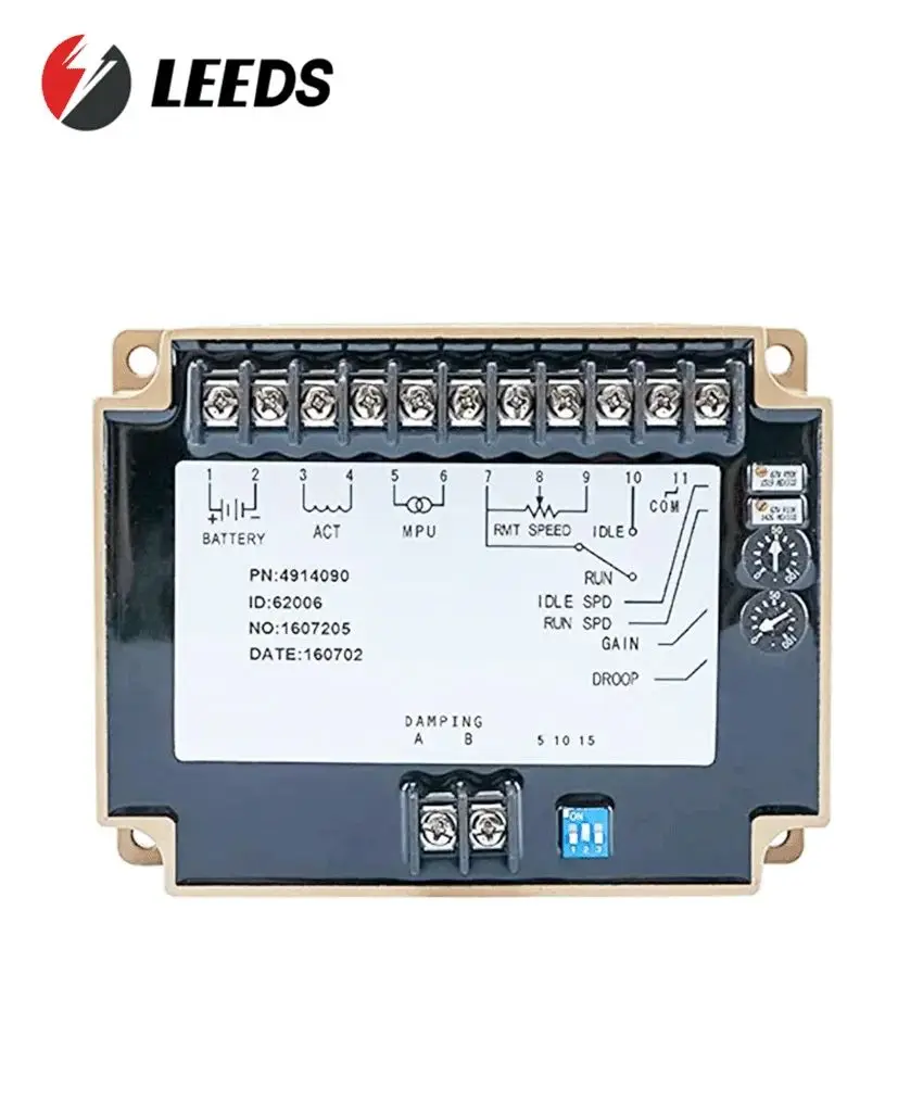 Новый регулятор скорости двигателя 4914090 подходит для деталей генератора Cummins