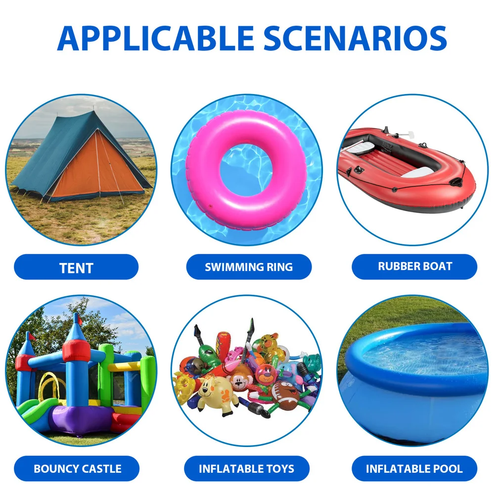 

30Pcs PVC Waterproof Transparent Self Adhesive Sticker Cloth Patches Outdoor Tent Boats Swimming Rings Repair Clear Glue Patch