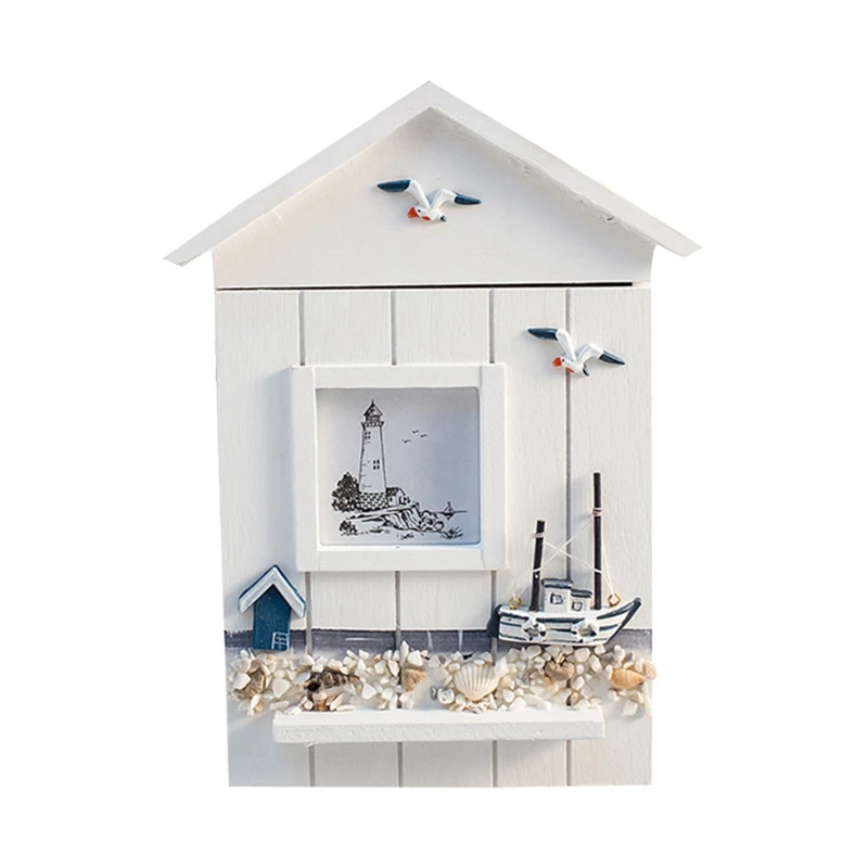

Creative Decoration in the Ocean Key Box Cabinet Wall Hanging Key Storage Box