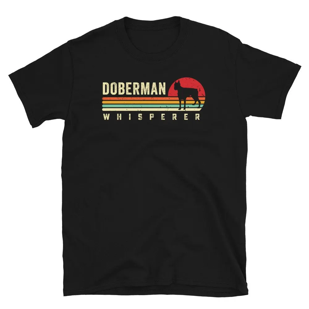 Футболка Dog Whisperer Doberman Lover Retro Owner