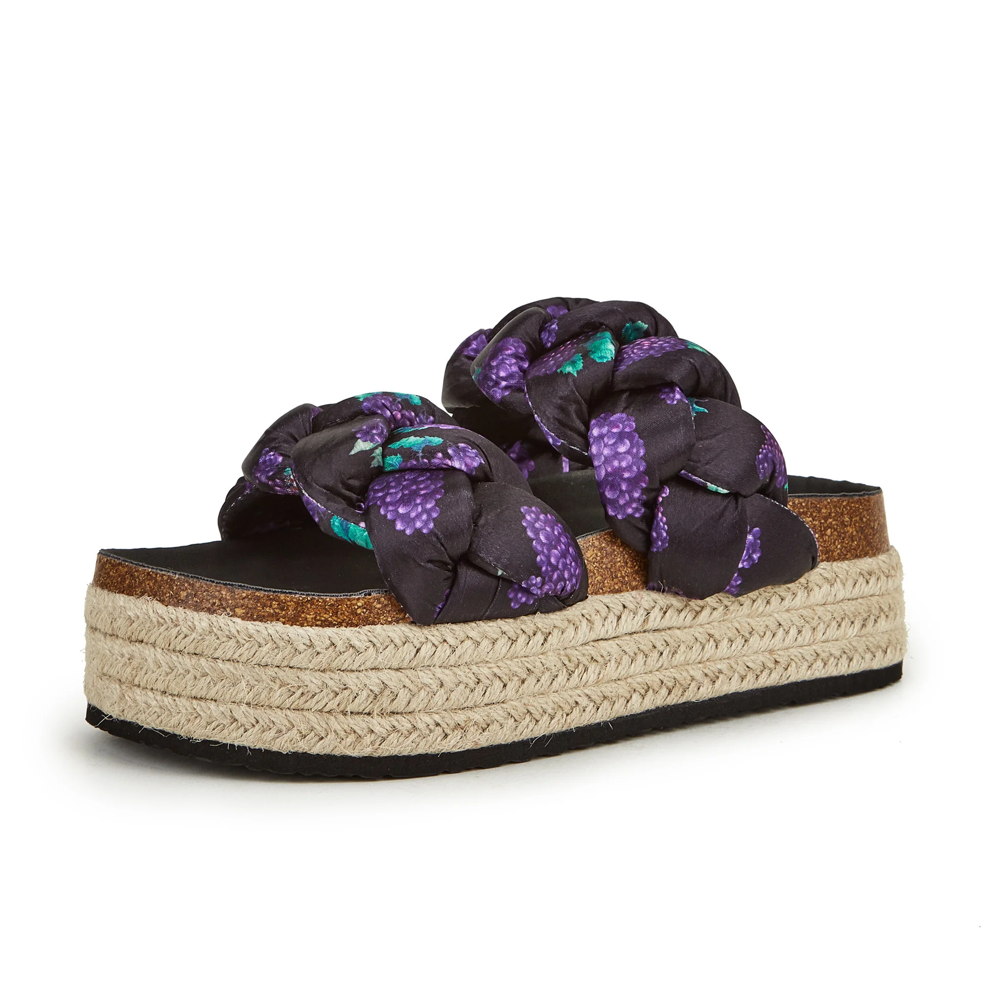 

Женские туфли на платформе, римские сандалии на низком каблуке, большие размеры