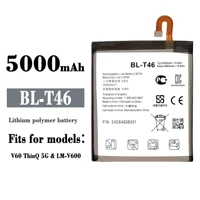 bl t46 5000mah replacement battery for lg v60 v60 thinq lmv600vm v600vm v600qm5