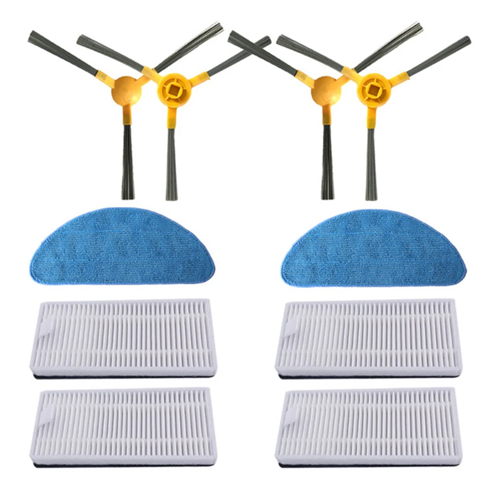 

10/11Pc Filter With Sponge Side Brush Kit For Mamibot Exvac660 For CONGA EXCELLENCE 990 5040Robot Vacuum Cleaner With Rags/Wipes