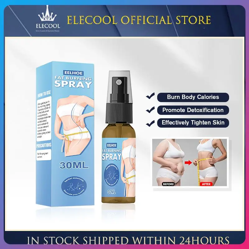 

30ml Slimming And Fat Burning Spray Slimming Waist Shaping And Fat Burning Spray Thin Body Big Belly Fat Burning Spray