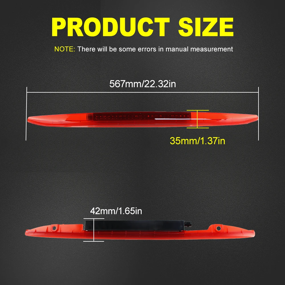 Третья и третья лампа заднего тормоза высокого уровня для Boxster 986 1996-2004 1 шт.