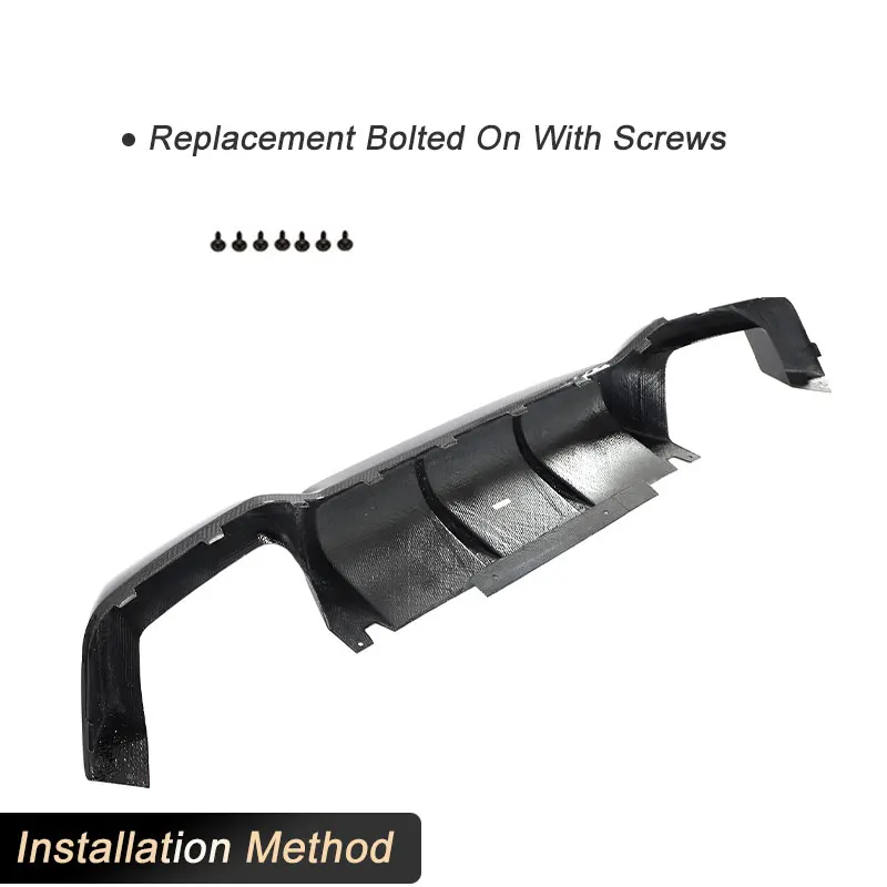 Автомобильный задний бампер диффузор спойлер для BMW X4 X4M F98 G02 Sport Utility 4 двери 2023 2024