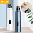 Машинка для стрижки когтей ROJECO N20 N10, перезаряжаемая электрическая машинка для ухода за когтями и собаками