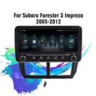Автомагнитола 2DIN для Subaru Forester 3 Impreza 2007-2013 10,25 Android автомобильный мультимедийный плеер аудио FM BT GPS-навигация головное устройство