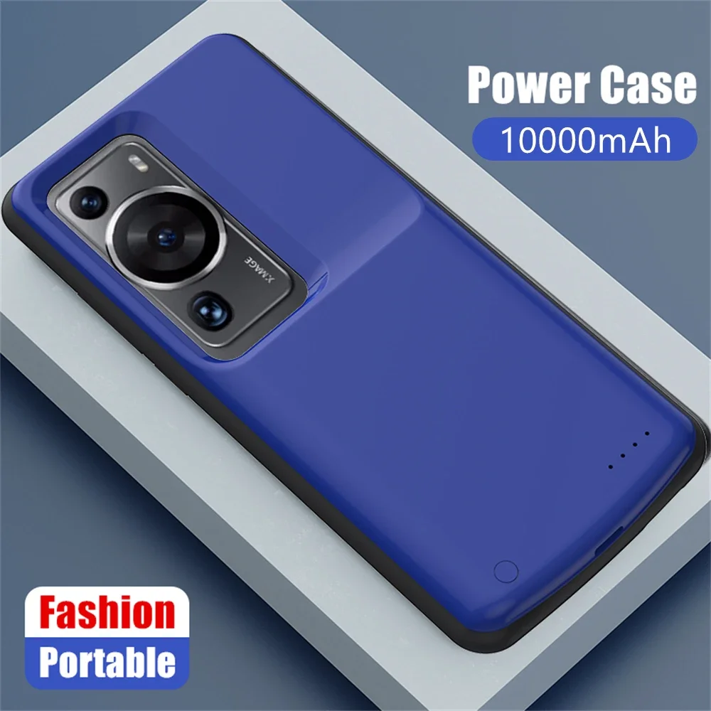Фото Новый чехол для мобильного телефона Powerbank 10000 мАч для Huawei P60 Pro, чехлы для аккумуляторов P60, зарядное устройство Power Bank для Huawei P60, чехол для питания №5