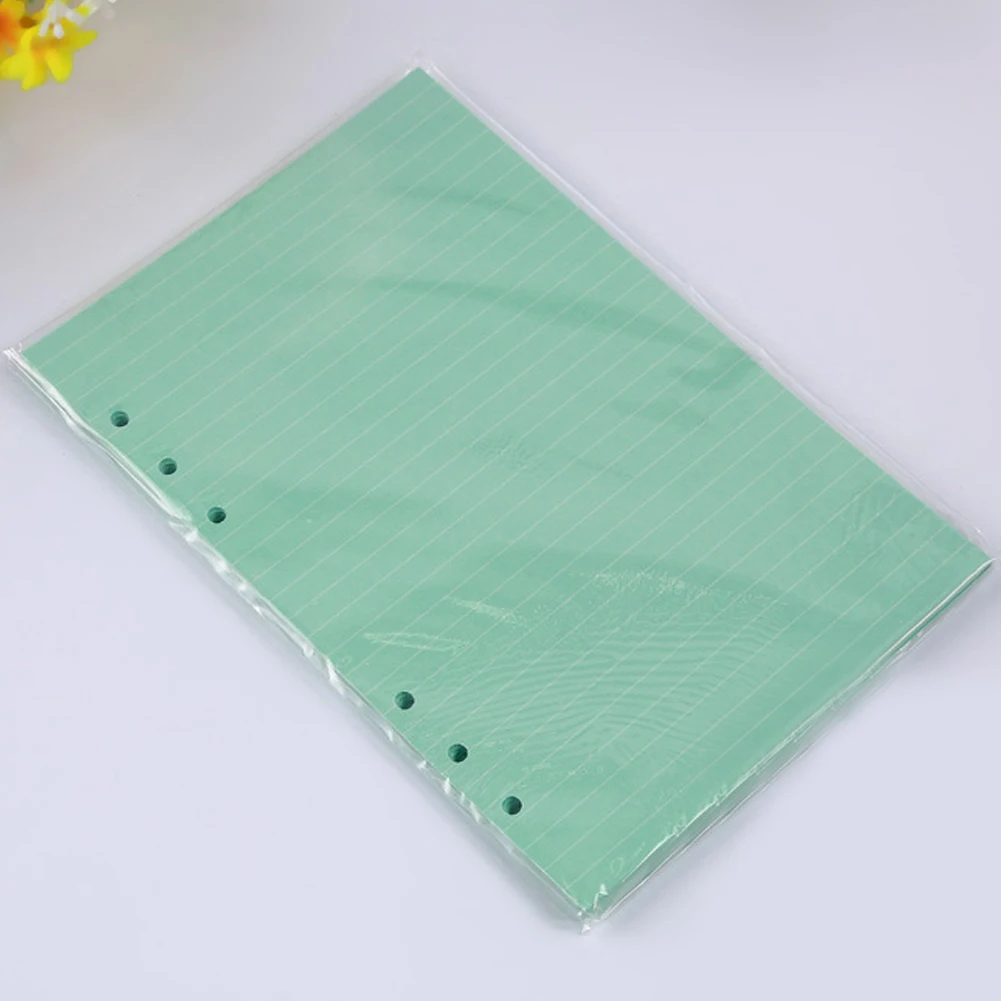 

A6 Notebook Portable Inner Diary Multicolor Binder Delicate Refilling Core