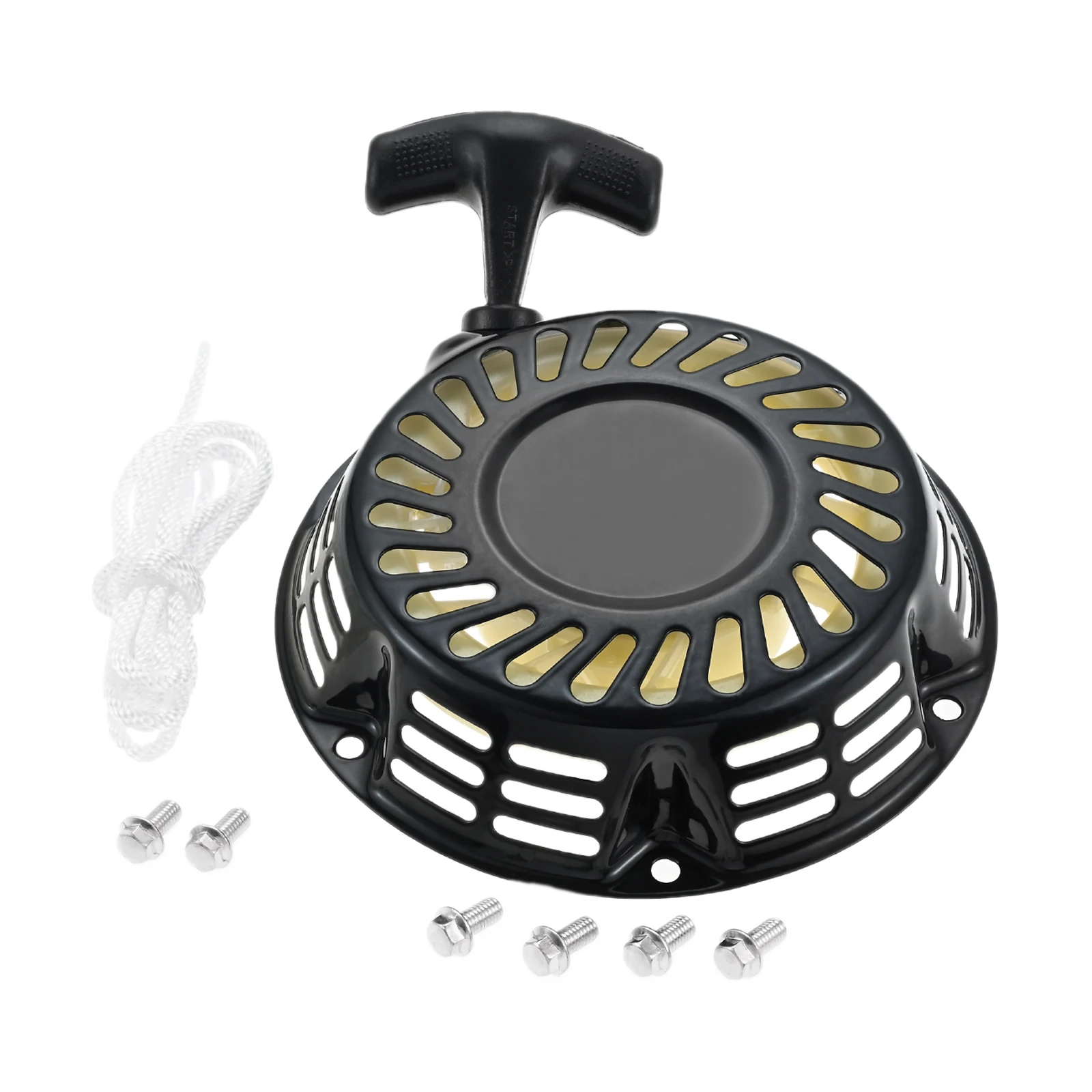 Ручной стартер в сборе, подходит для Coleman Baja Messimo Lifan Ducar 212Cc 196Cc 224Cc Harbor Freight Predator 212 224 7HP Pull Start (art.: 3920cc0de428e) - 3920cc0de428e
