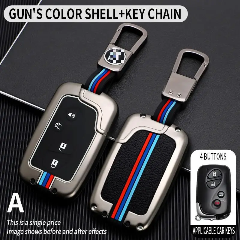 Car Key Cover For Lexus CT200H GX400 GX460 IS250 IS300C RX270 ES240 ES350 LS460 GS300 450h 460h Shell Case Interior Accessories |