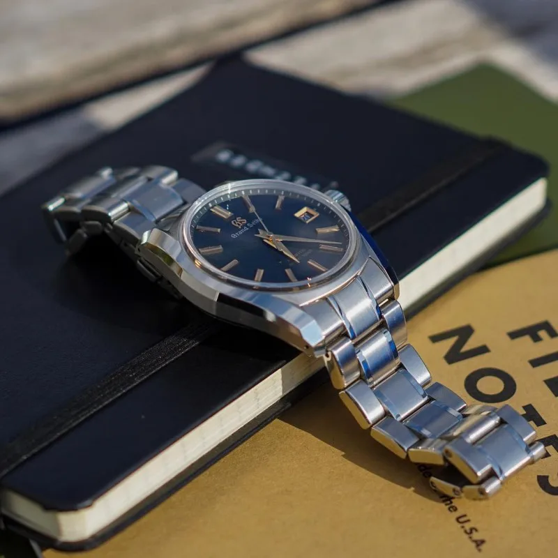 Luxury Brand Strap Men's Smart Quartz Watch Relogio Masculino Grand Seiko Hi-Beat 36000 Limited Edition 20th-Anniversary Watches