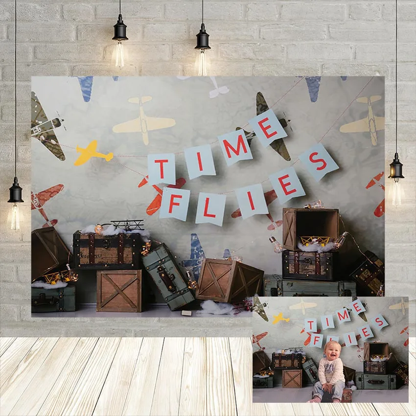 

Фон для фотосъемки с изображением летательного аппарата мух