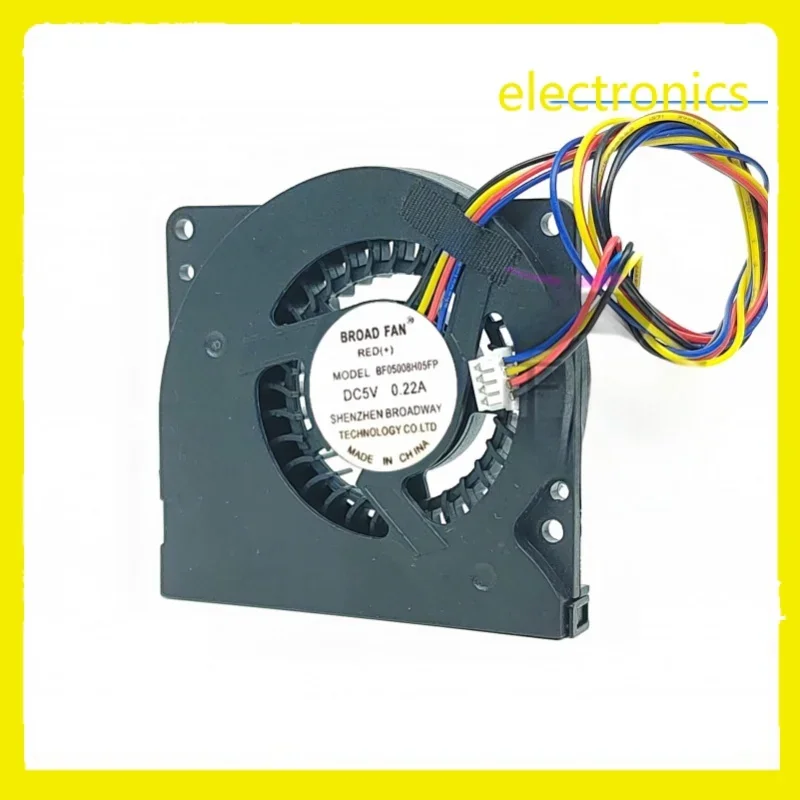 Новый процессорный кулерДля BROAD FAN BF05008H05FP DC5V 0 22A Радиатор