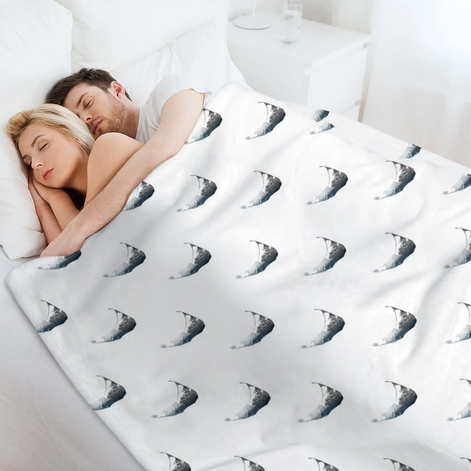 Nantucket scrimшоу дизайнерское одеяло одеяла для кровати роскошные декоративные