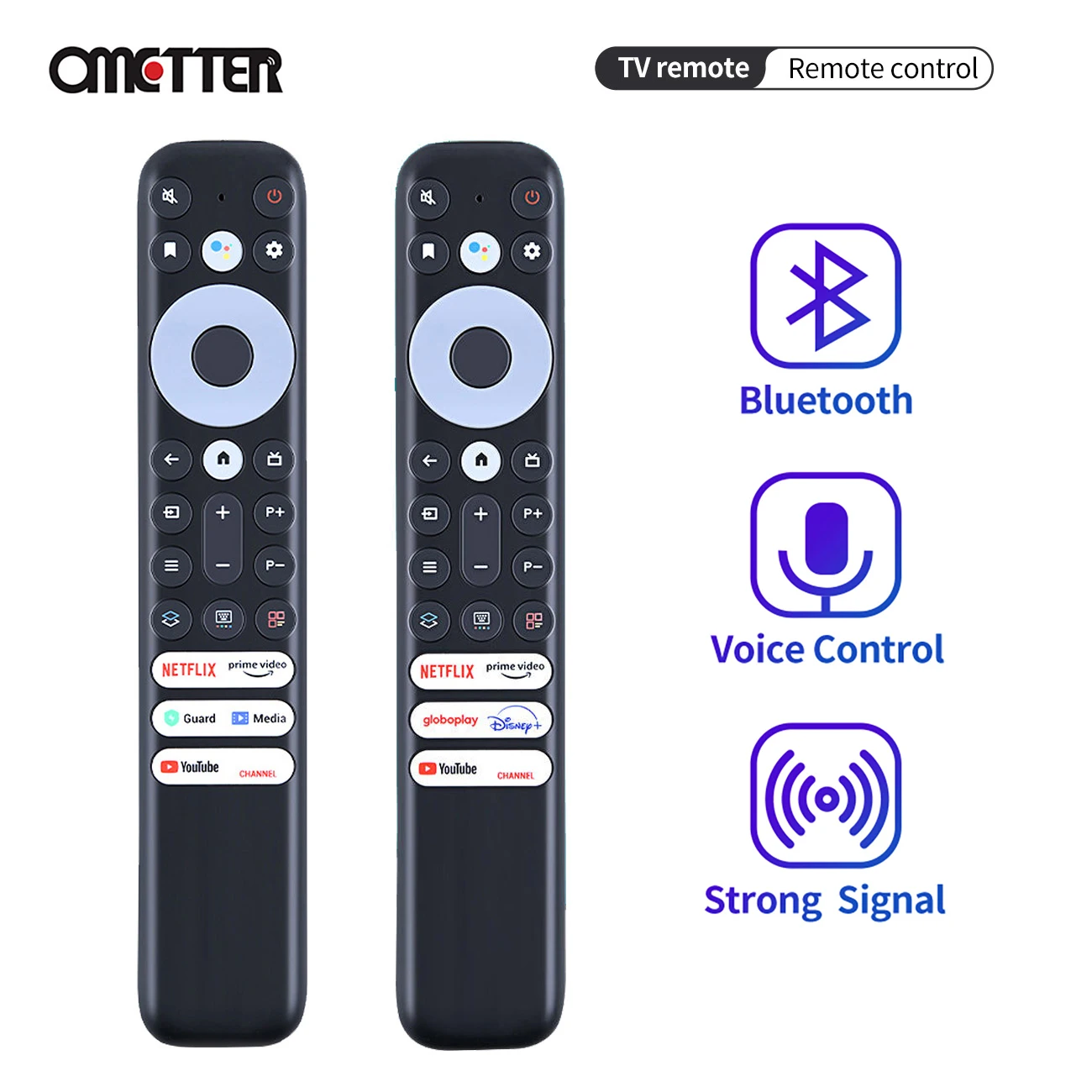 Suitable for TCL Voice Version Smart TV Remote Control RC902V FMR1 RC902V FMR2 RC902V FMR4 Universal 50/75C725 50P725G 55C728