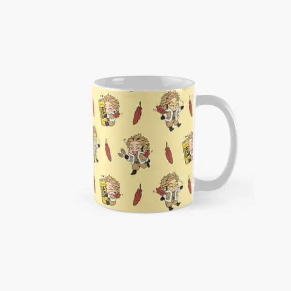 

Chibi Hawks Classic Mug Photo Drinkware Gifts Cup Picture Coffee Handle Round Image Tea Simple Design Printed