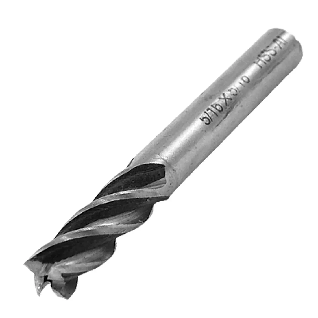 

Uxcell End Mills High Precision HSS Cutter 5/16" x 5/16" 4 Flutes Coarse Teeth Milling Cutter Milling Tool