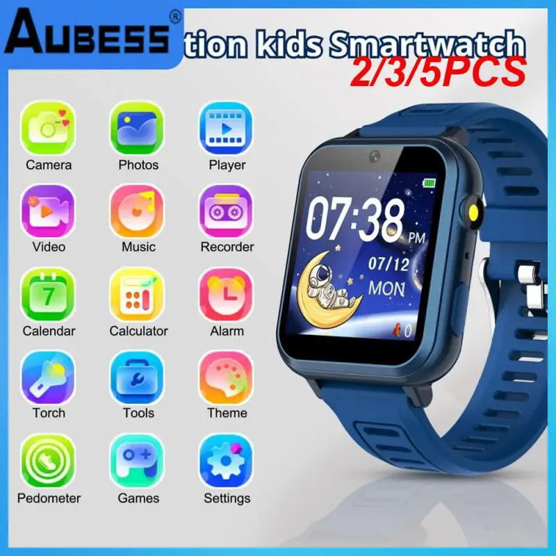 

2/3/5PCS Portable Smart Watch With Flashlight With 16 Games Camera Intelligent Watch Multiple Modes Can Be Switched Step Count
