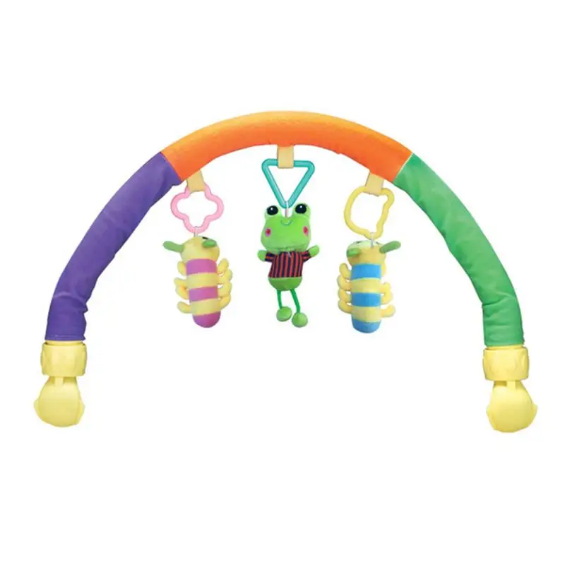 

Baby Toys 0-12 Months Crib Mobile Bed Bell Rattles Educational Toy For Newborns Car Seat Hanging Infant Crib Spiral Stroller Toy