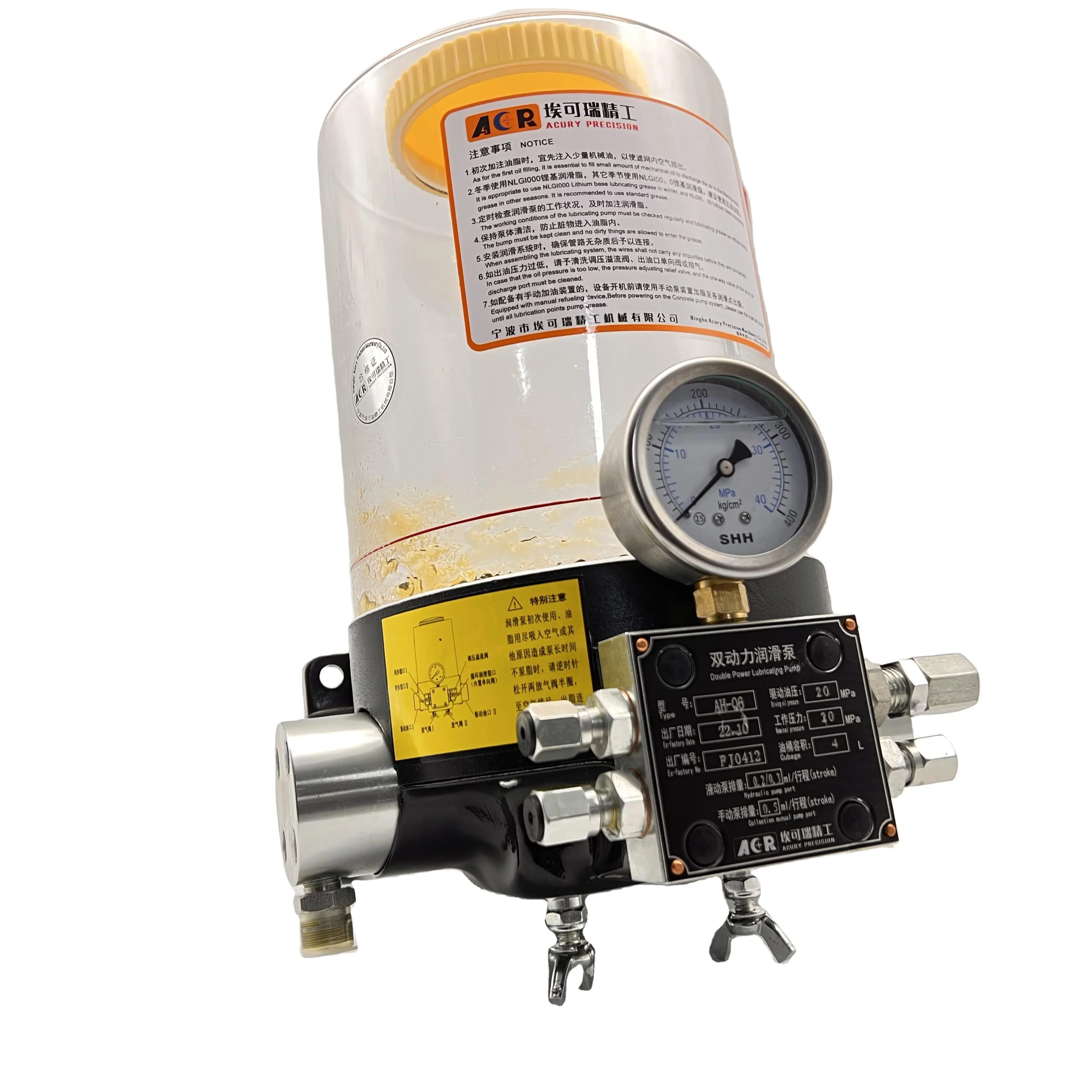 AH-B6/0 3/0 2 подходит для смазки оборудования с гидравлическим давлением источника 16