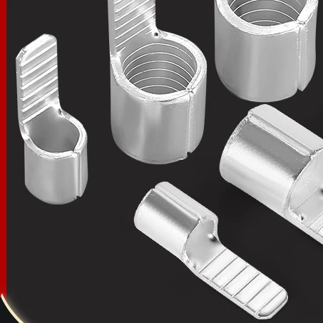 

The manufacturer supplies red copper C45 plug-in silver plated plug-in terminal strip-shaped bare end copper nose