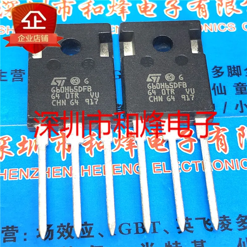 

10PCS G60H65DFB STGW60H65DFB TO-247 650V 60A NEW AND ORIGINAL ON STOCK