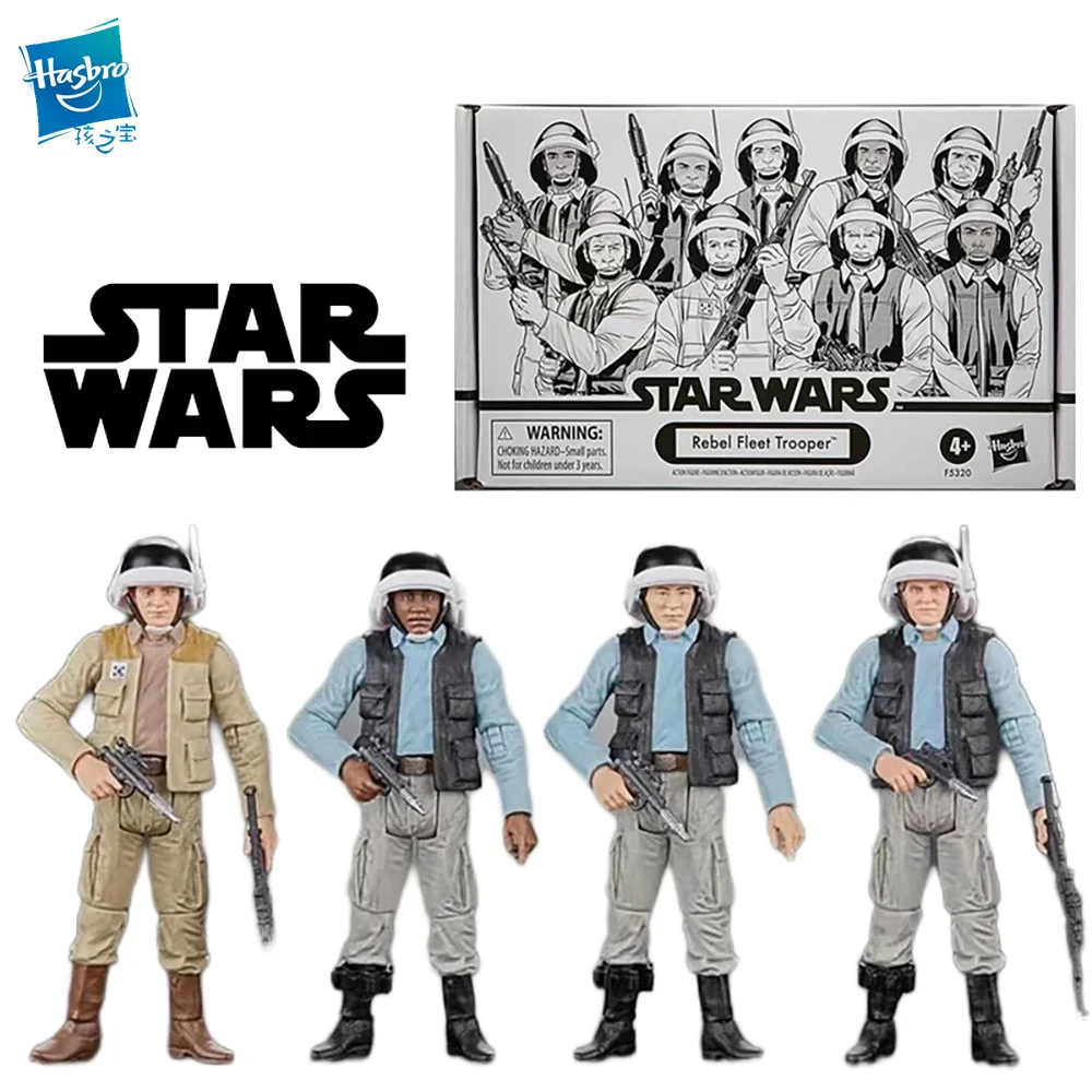 

Hasbro Звездные войны Kenner ТВ версия Rebel Fleet Trooper 3,75 дюймов оригинальная экшн детская игрушка Подарки Коллекционные игрушки
