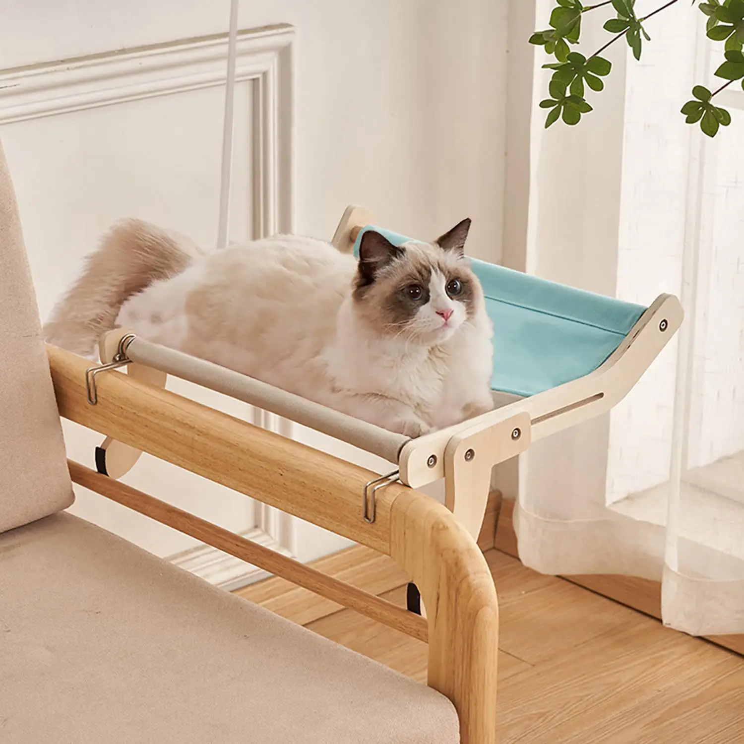 Прикроватная кровать для домашних животных теплое гнездо подвесное окно кошек