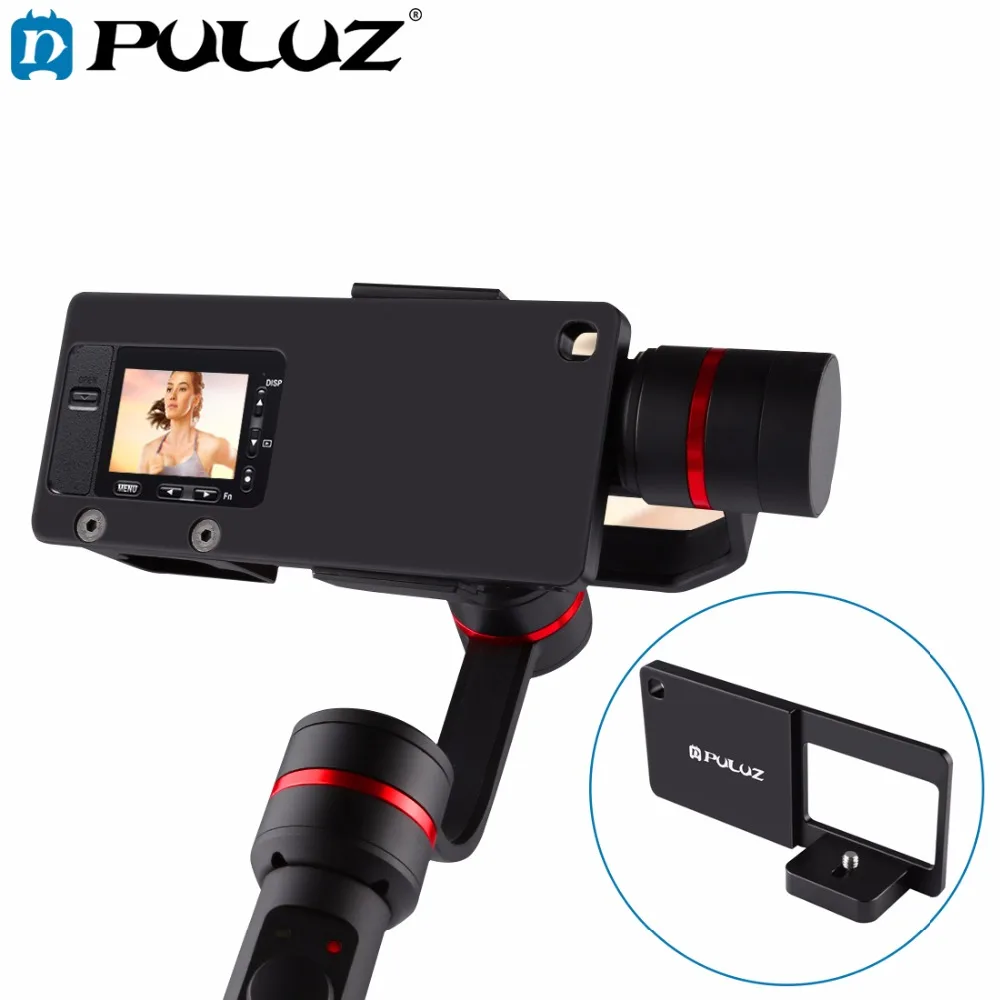 

PULUZ Mobile Phone Gimbal Switch Mount Plate Adapter Compatible for RX0 PULUZ G1 Handheld Phone Gimbal Camera Accessories