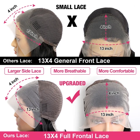 250% Плотность Боб Парики 13x4 Полный Парик Фронта Шнурка Короткие Прямые Парики Человеческих Волос Натуральные Черные Прямые Боб Парики Человеческих Волос Для Женщин