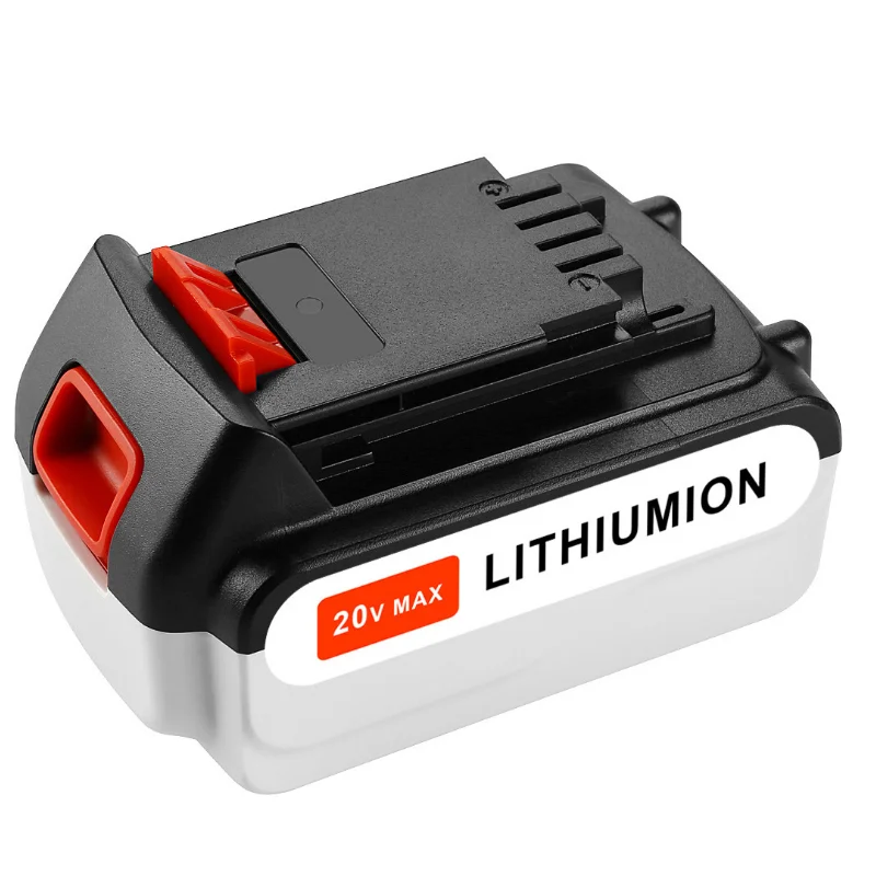 

Newest Replacement 6.0Ah 6000mAh 20V MAX Rechargeable Cordless Tool Battery for Black & Decker LB20 LBXR20 LB2X4020 LGC120