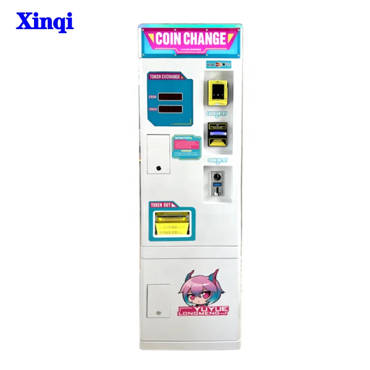 Фото Горячая продажа Nayax Card Swiping System Диспенсер для монет Машина для смены денег Машина для смены наличных денег для игр с монетоприемником №2
