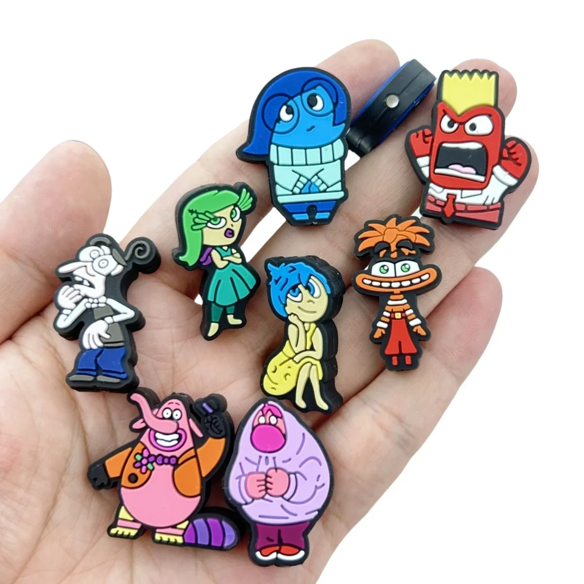 10 шт. мини-силиконовые бусины с героями мультфильмов сделай сам цепочка для