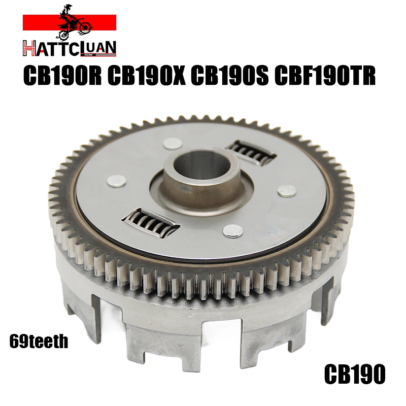 HATTCLUAN Racing Motor сцепления в сборе для Honda CB190R CB190X CB190S CBF190TR CB 190 CBF 22000-K70-601 внешняя