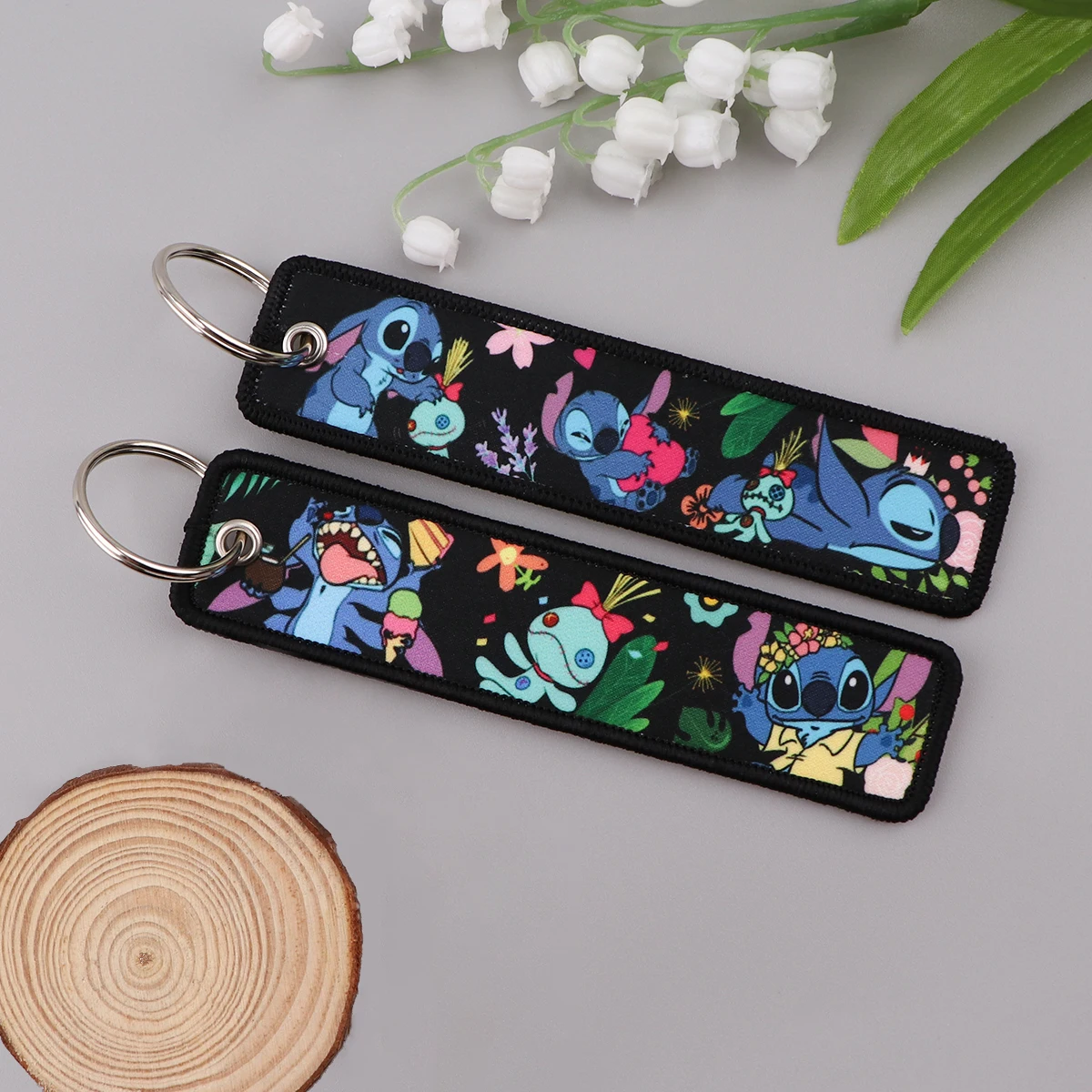 Брелок для ключей с вышивкой инопланетянина аксессуары мотоциклов и автомобилей