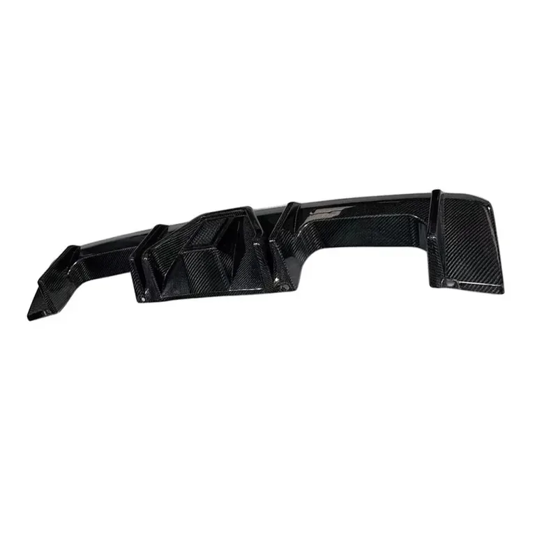 Фото Для BMW M3 G80 M4 G82 G83 2021+ Карбоновый задний диффузор бампера, задние сплиттеры, спойлер, задняя накладка, комплект обвеса №5
