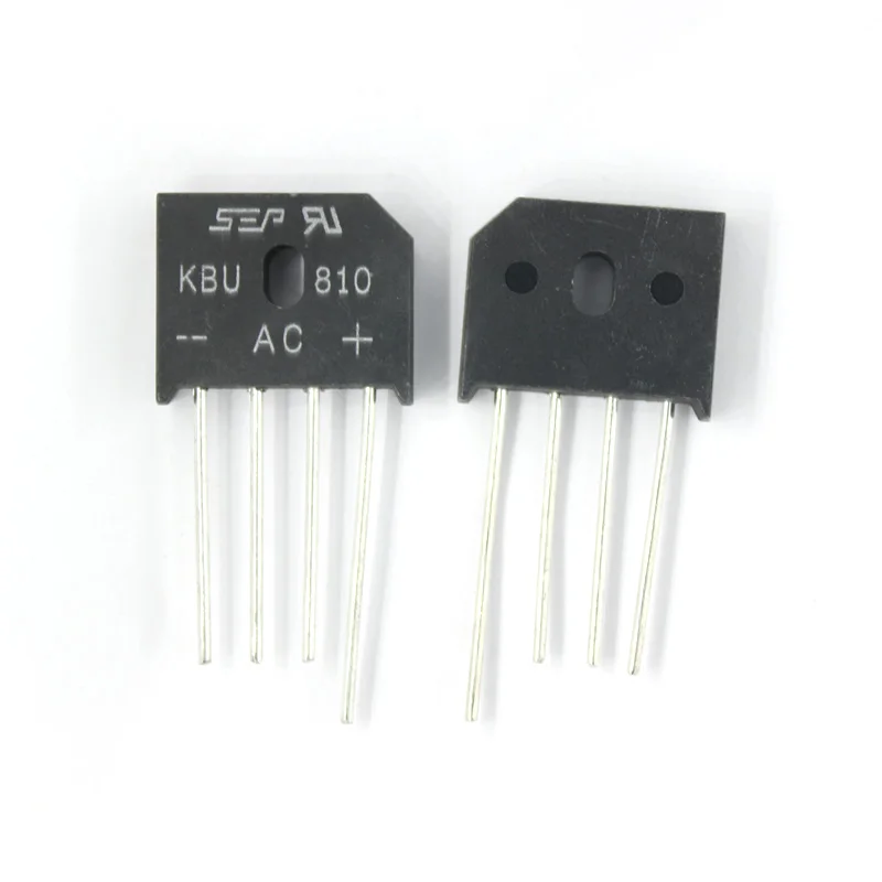 

5PCS KBU810 8A 1000V Diode Bridge Rectifier New