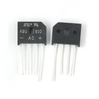 5pcs kbu810 8a 1000v diode bridge rectifier new