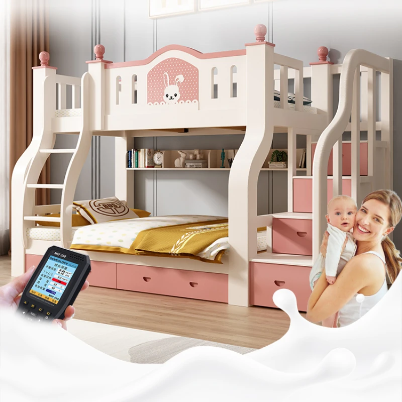 Двуспальная кровать House Queen с выдвижными ящиками современная детская двуспальная