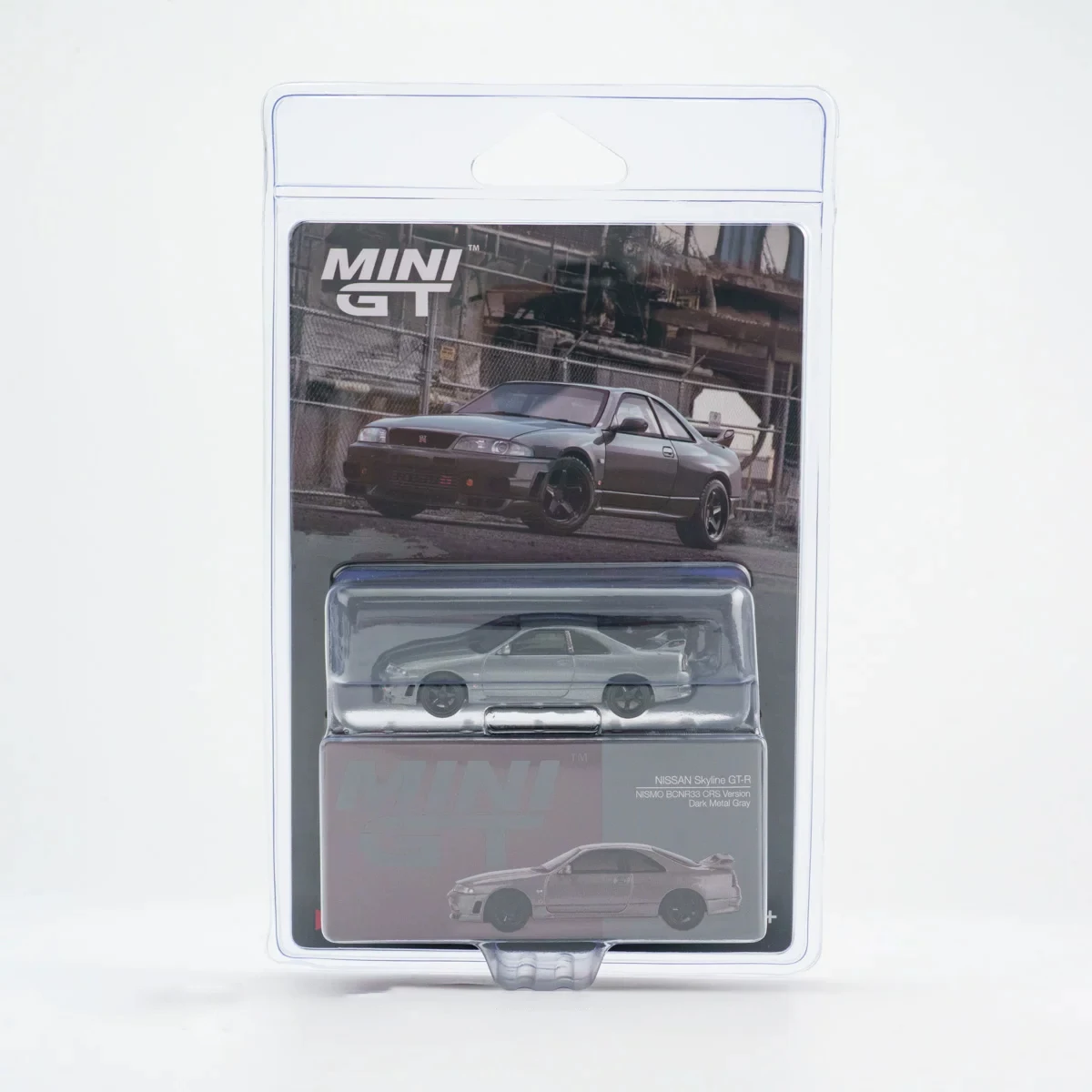 В наличии, готов к отправке: MiniGT 1128 1:64 Nissan Skyline GT-R R33, металлик, темно-серый, праворульный, литая модель автомобиля # 1128 (art.: 3920d27b892c3) - 3920d27b892c3