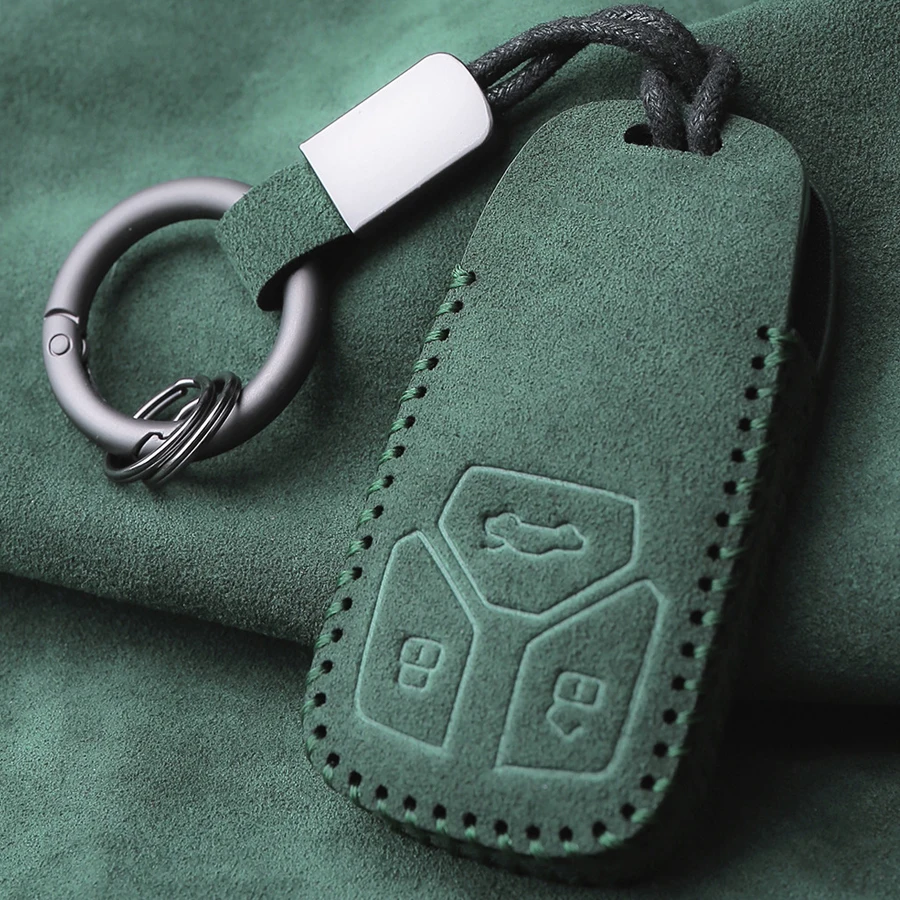 

Car Key Case FashionCover For Audi A4 B9 A5 A6 8S 8W Q5 Q7 4M S4 S5 S7 TT TTS TF RS Protector Zinc Alloy Keychain Accessories
