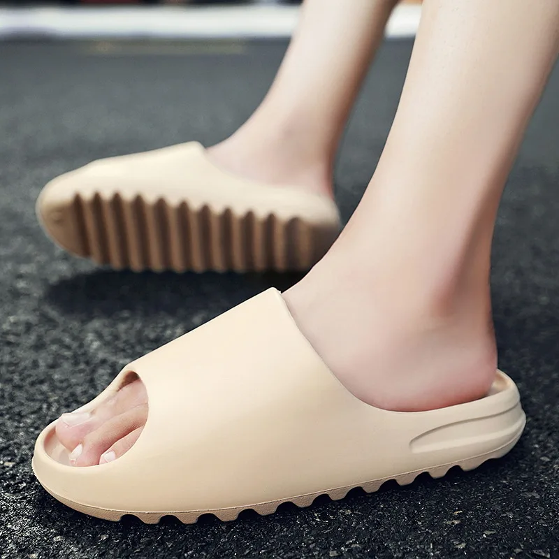 

Summer Slippers Women Indoor EVA 2021 High Soft Bottom Sandals Trend Slides Light Beach Shoes Slippers Home Big Size 39