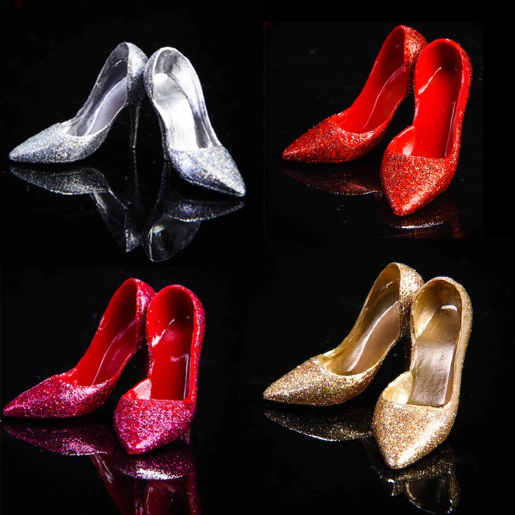 

NRTOYS NR12 1/6 Scale Female Trend high heels Crystal Shoes Model Fit 12inches TBLeague JIAOU Body Figure Dolls