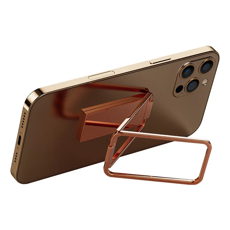 

Slim Metal Folding Ring Buckle Holder Pop Sockets Phone Grip Holder for Iphones for Mobile Phones and Tablets Phone Stand