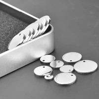 8 30mm stainless steel charms for jewelry making supplies diy necklace bracelet component glossy pendant charm silvergold color